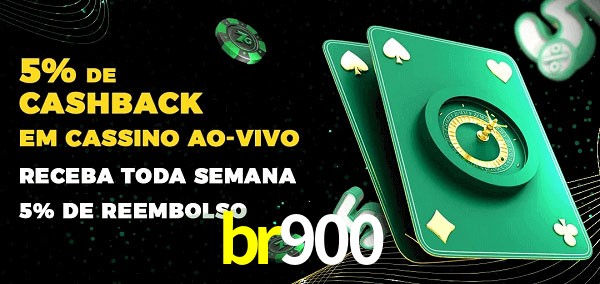 Promoções do cassino ao Vivo br900